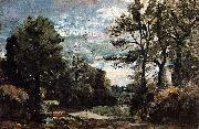 John Constable A Lane near Flatford oil painting